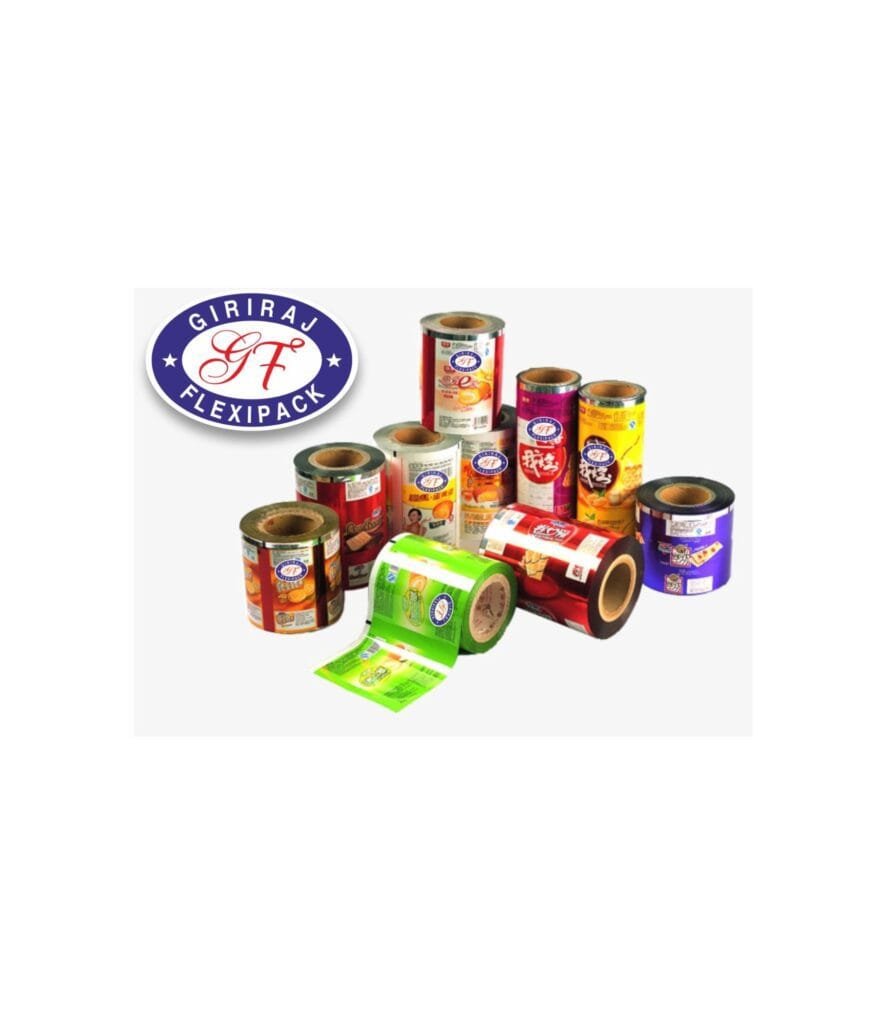 Flexible packaging laminated rolls and pouches