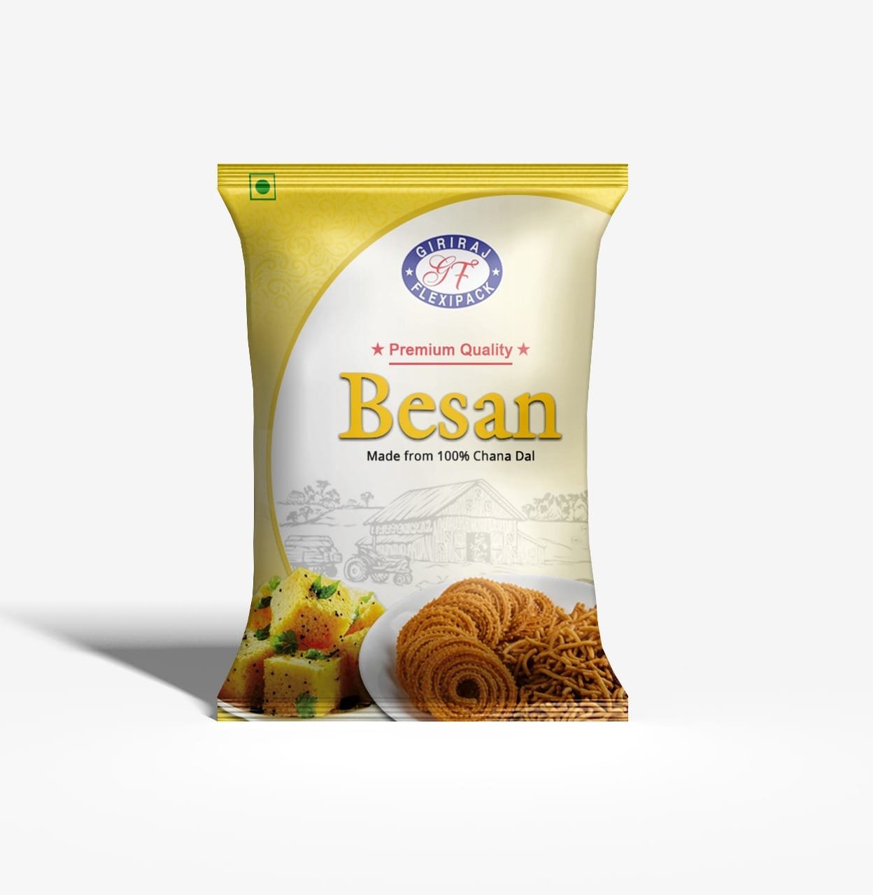 Flour pouches: Besan Pouches