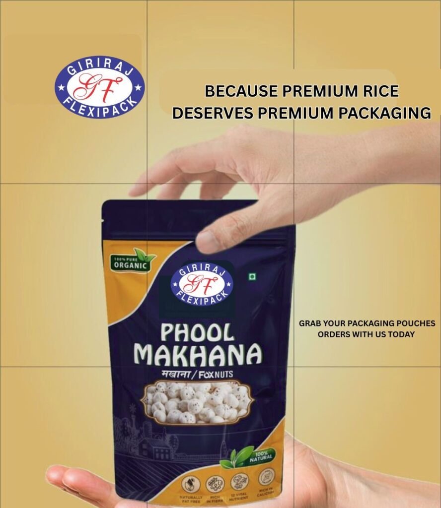 makhana packaing pouch manufacturers