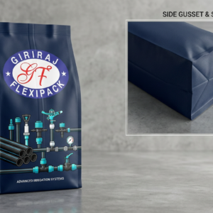 side gusset central seal pouch